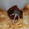 ceinture chocolat et boucle celte