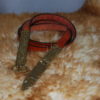 ceinture boucle en bronze havane