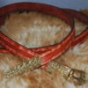 ceinture boucle en bronze marron foncé