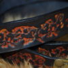 ceinture boucle en bronze noir