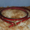 ceinture boucle en bronze cerise